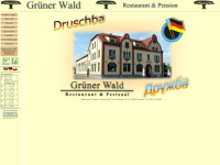 grüner-wald-bernsdorf.de Webseite Vorschau