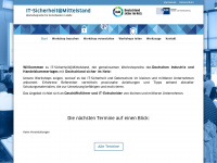 it-sicherheit-mittelstand.org Webseite Vorschau