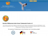 arenataekwondo.de Webseite Vorschau