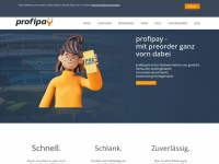 profipay.net Webseite Vorschau