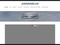 windradar.org Webseite Vorschau