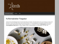 koffeintabletten-ratgeber.info Webseite Vorschau