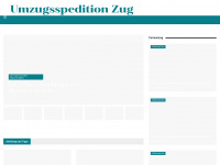 umzugsspedition-zug.ch Webseite Vorschau