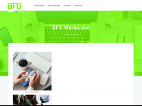 bfd-werbeidee.at Webseite Vorschau