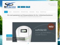 rsservice.ch Webseite Vorschau