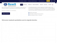 rowit.nl Webseite Vorschau