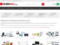 aurosan-shop.de Webseite Vorschau