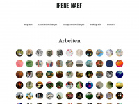 irene-naef.ch Webseite Vorschau