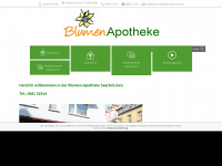 blumen-apotheke-saarbruecken.de Webseite Vorschau
