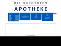 die-dorotheen-apotheke.de Webseite Vorschau