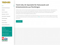 teich-udo.de Webseite Vorschau