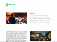 congrex.nl Webseite Vorschau