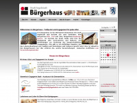 buergerhaus-ingolstadt.de Webseite Vorschau