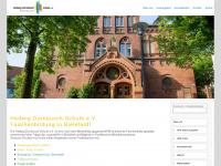 hedwig-dornbusch-schule.de Webseite Vorschau