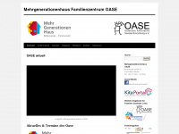 oase-oldesloe.de Webseite Vorschau