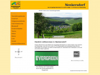nenkersdorf.de Webseite Vorschau