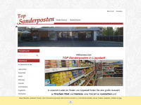 top-sonderposten.com Webseite Vorschau