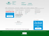 halle-radiologie.de Webseite Vorschau
