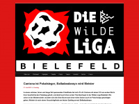 wilde-liga-bielefeld.de Webseite Vorschau