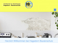hagedorn-bautenschutz.de Webseite Vorschau