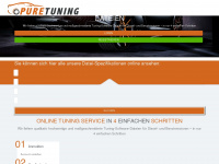 puretuning.net Webseite Vorschau