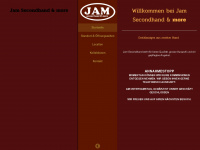 jamsecond.ch Webseite Vorschau