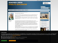 seniorenunion-sz.de Webseite Vorschau