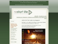 restartlife.at Webseite Vorschau