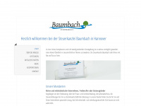 kanzlei-baumbach.de Webseite Vorschau