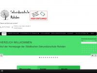 sekundarschule-rahden.de Webseite Vorschau