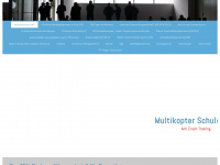 multikopterschule.de Webseite Vorschau
