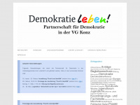 demokratie-leben-konz.de Webseite Vorschau