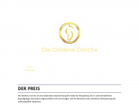 goldene-concha.de Webseite Vorschau
