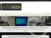 signamedia.de Webseite Vorschau