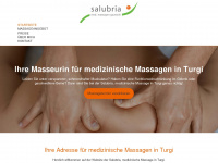 salubria.ch Webseite Vorschau