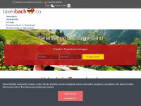 taxenbach.co Webseite Vorschau