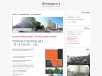 scherzergasse.com Webseite Vorschau