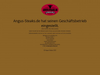 angus-steaks.de Webseite Vorschau