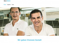 walzdruck.ch Webseite Vorschau