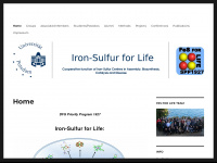 ironsulfurforlife.de Webseite Vorschau