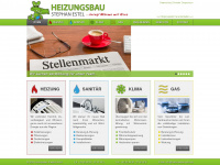 heizungsbau-estel.de Webseite Vorschau