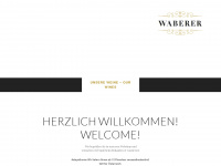 wabererwein-shop.at Webseite Vorschau