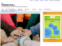 kinderthur.ch Webseite Vorschau