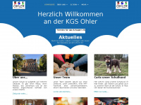 kgs-ohler.de Webseite Vorschau
