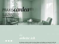 praxis-cardea.ch Webseite Vorschau