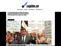 legitim.ch Webseite Vorschau