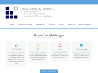 ecolexpartner.com Webseite Vorschau