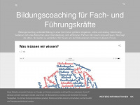 bildungscoaching.blogspot.com Webseite Vorschau