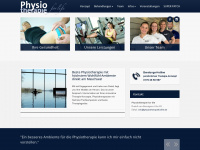 physiotherapieforlife.de Webseite Vorschau