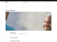 get-welcome.ch Webseite Vorschau